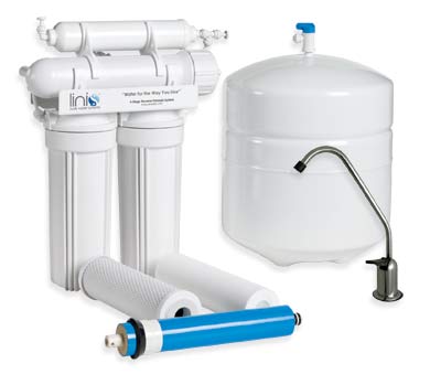Linis 4 stage reverse osmosis water purification system